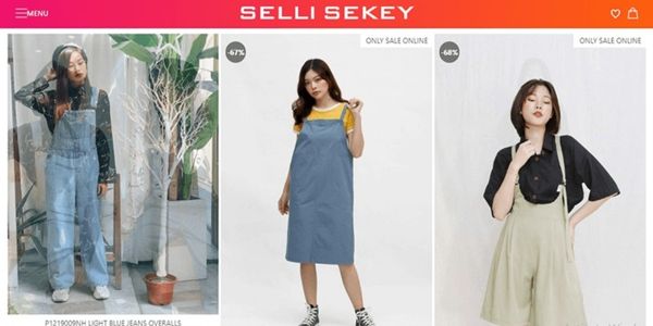 Shop bán quần yếm SELLI & SEKEY