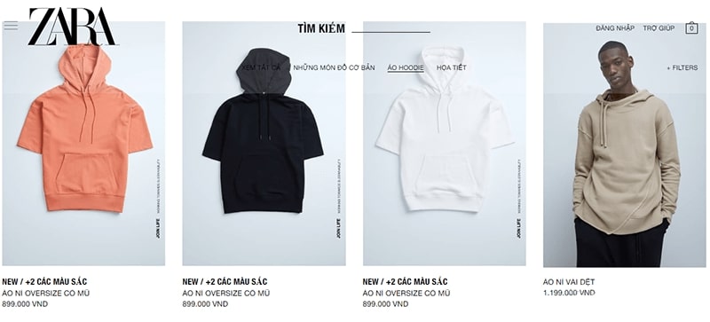 cửa hàng áo hoodie nam đẹp chất bạn không nên bỏ lỡ - Zara
