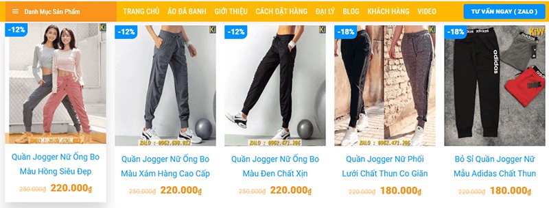 địa điểm bán quần jogger nữ đẹp "HOT" xình xịch - Kiwi Sport