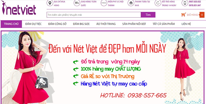 shop bán đầm đẹp ở tphcm - Nét Việt