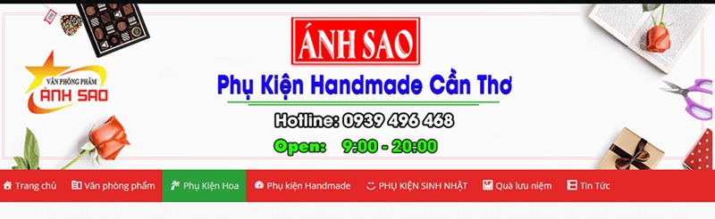 shop bán đồ handmade Ánh Sao cần Thơ