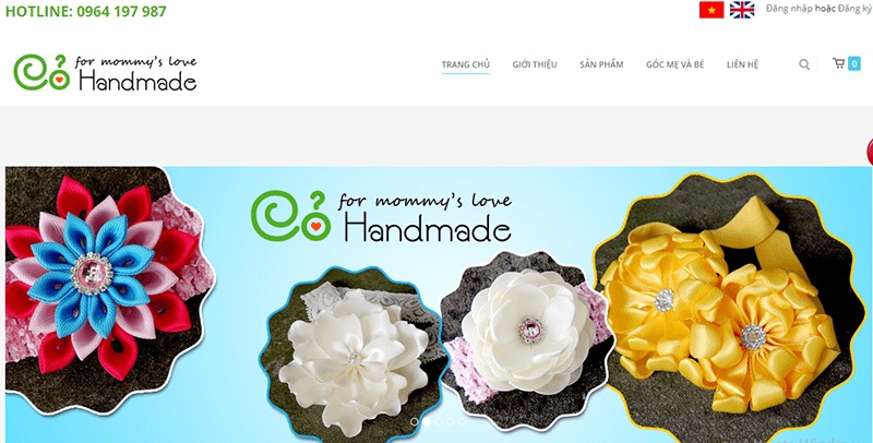 shop bán đồ handmade Cỏ Handmade