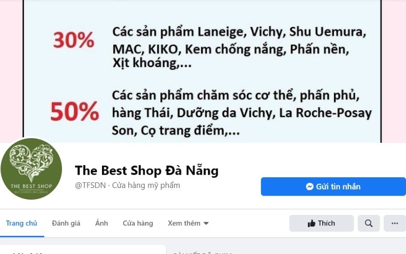 The Best shop luôn nhận được tình cảm yêu quý của khách hàng trong nhiều năm