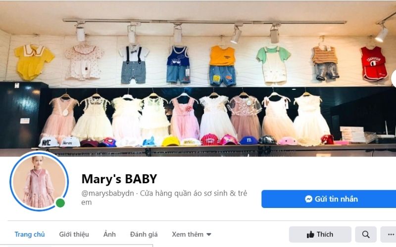 Shop quần áo trẻ em Đà Nẵng Mải's BABY 