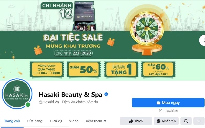 Hasaki là một shop mỹ phẩm rất uy tín, luôn cung cấp hàng chính hãng và chất lượng