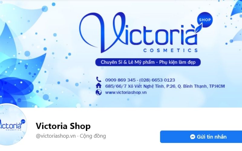 Victoria cung cấp các dòng mỹ phẩm đến từ Hàn Quốc