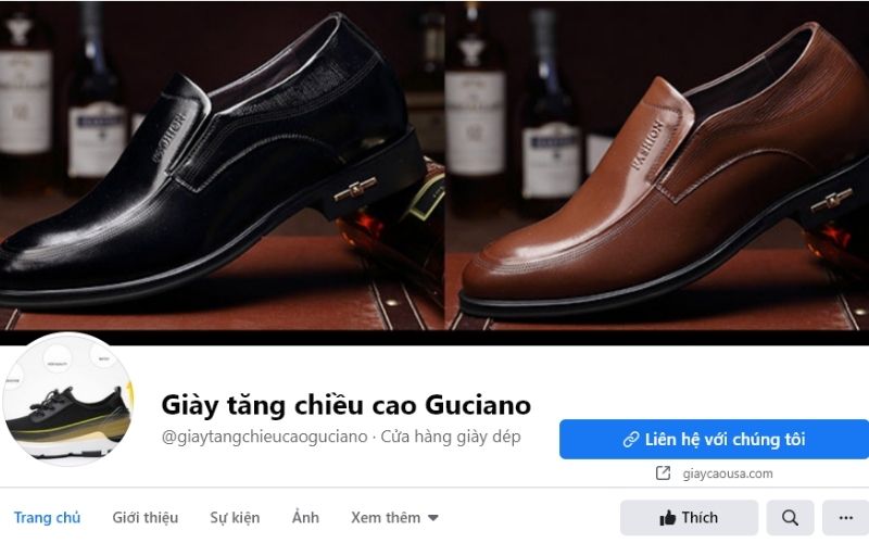 Nếu muốn lựa chọn một đôi giày tăng chiều cao giúp bạn tự tin trước đám đông hơn, hãy đến với Guciano