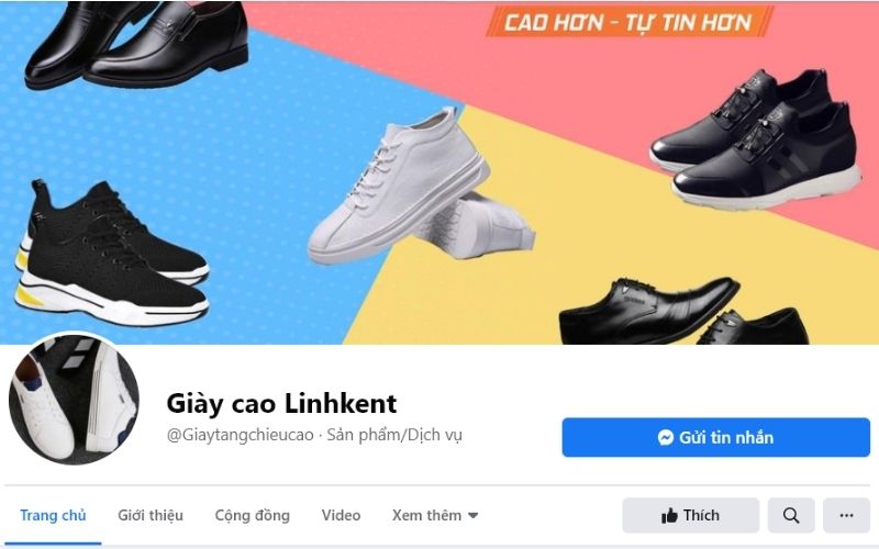 Nếu có nhu cầu tìm kiếm những đôi giày tăng chiều cao, bạn có thể ghé Linhkent