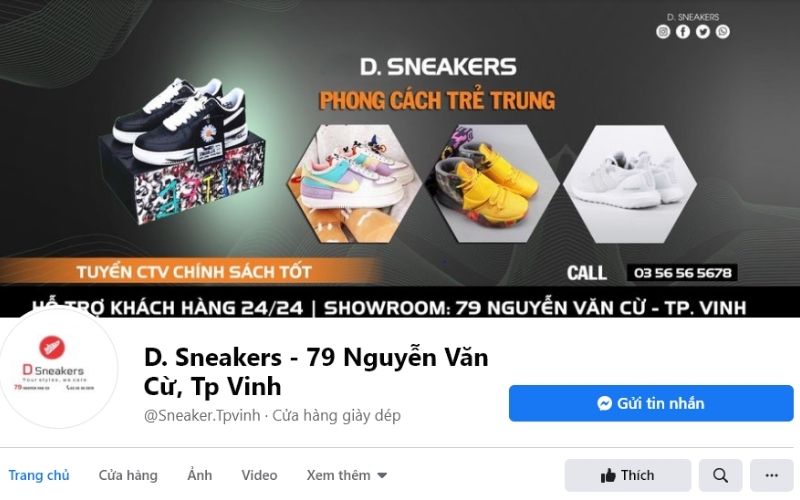 Đây chắc chắn là địa chỉ mà những tín đồ của dòng giày Sneaker không thể bỏ qua