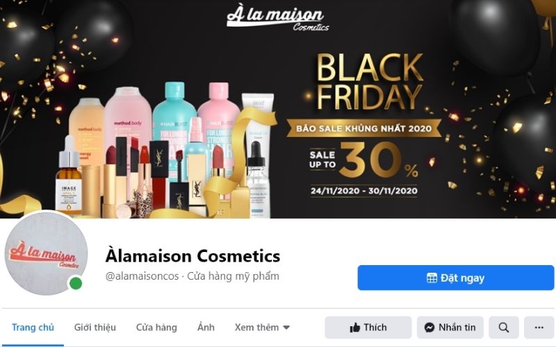 Àlamaison Cosmetics đem tới cho bạn nhiều mỹ phẩm tốt, có độ tin cậy cao