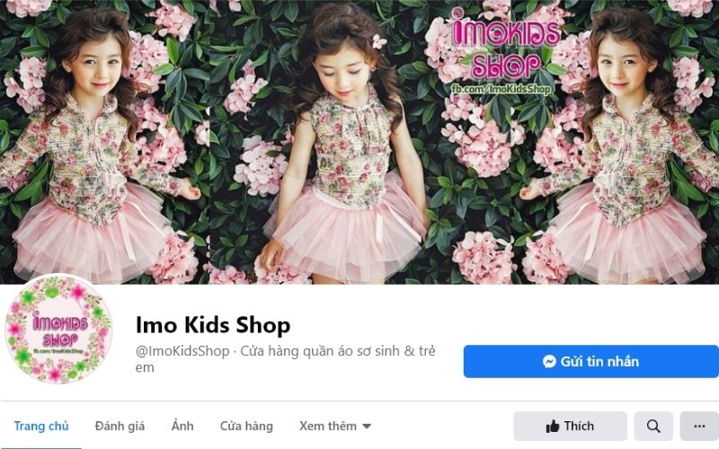 Shop quần áo trẻ em Imo Kids