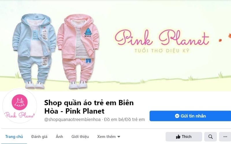 Pink Planet là shop quần áo trẻ em đẹp ở Biên Hòa có chất lượng rất tốt