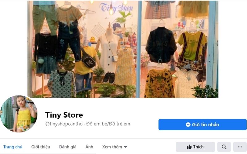 Tiny Store - Shop quần áo trẻ em ở Cần Thơ có chất lượng rất tốt
