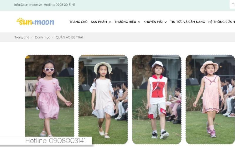 Sun & Moon tự tin là shop quần áo trẻ em ở Thủ Đức có chất lượng tốt và giá cả phù hợp