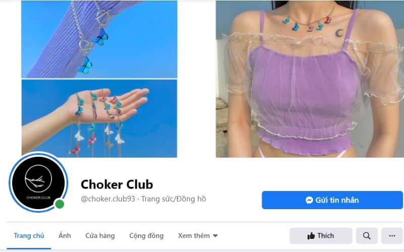 Với những chị em đam mê đeo choker thì có thể ghé shop để cọn lựa nhé