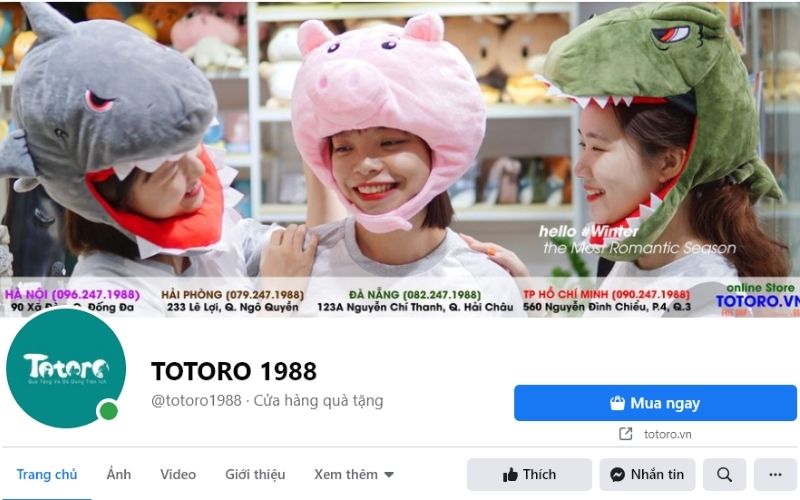 Totoro rất phù hợp với hội chị em mê phong cách trang trí nữ tính, dễ thương