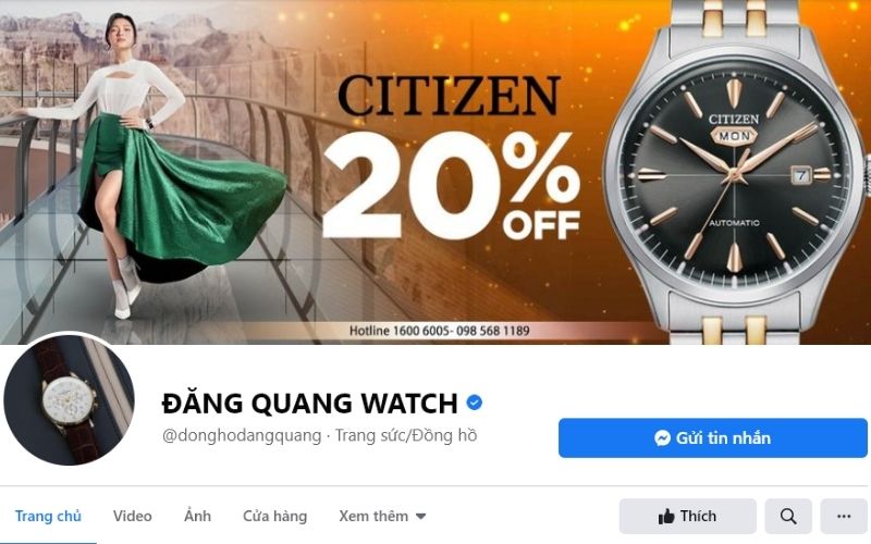 Đăng Quang Watch phân phối đồng hồ chính hãng từ nhiều thương hiệu nổi tiếng