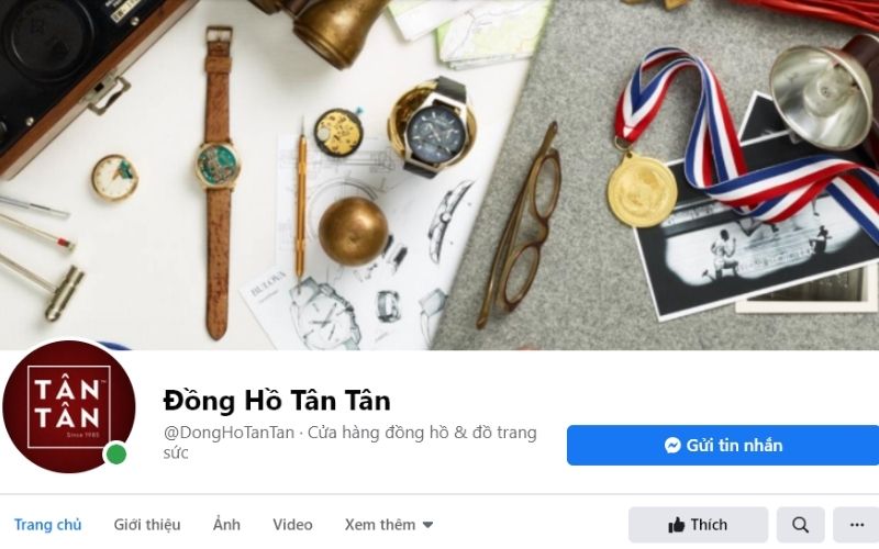 Shop đồng hồ ở tphcm Tân Tân uy tín chất lượng