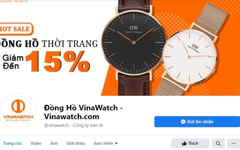 Vina Watch là một địa chỉ đáng tin cậy cho khách hàng muốn sở hữu một sản phẩm đồng hồ chính hãng. 