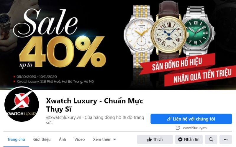 X-watch cam kết chỉ bán hàng chính hãng 100%