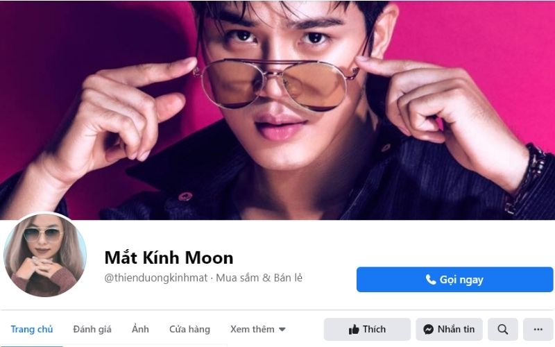 Shop mắt kính ở TPHCM - Cửa hàng mắt kính Moon