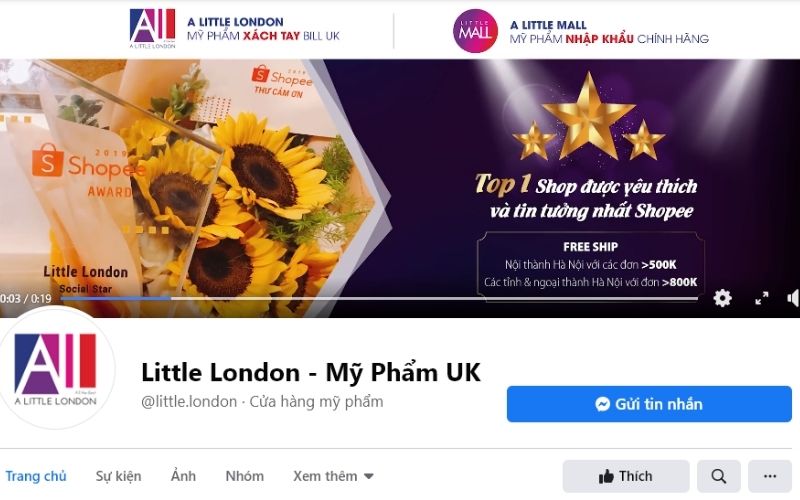 Little London có đa dạng sản phẩm đi kèm chất lượng tuyệt vời