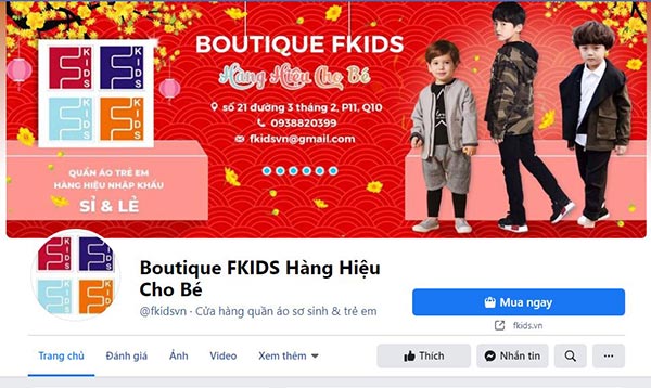 Fkids thời trang dành cho bé gái