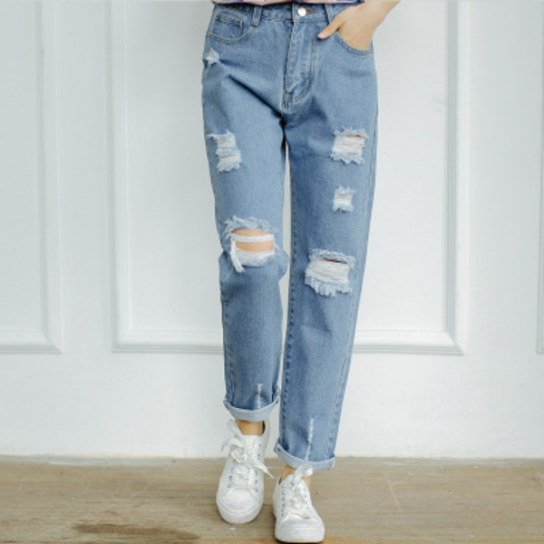 Quần jeans nữ boyfriend